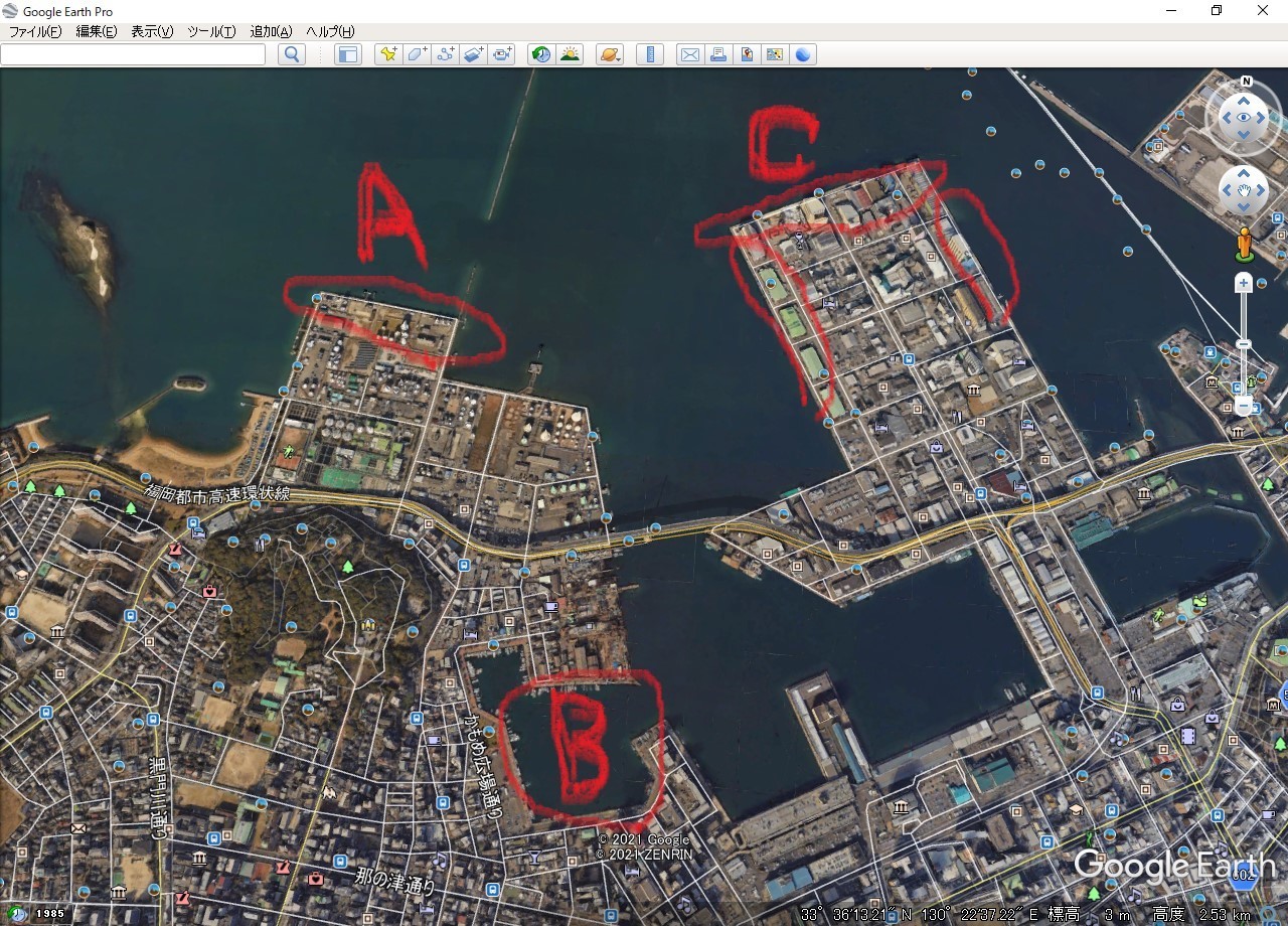 博多湾中心部 荒戸 須崎 築港 東浜の釣りポイント教えます 福岡代表 博多ちびふぐ 金がないんで釣りでもすっか
